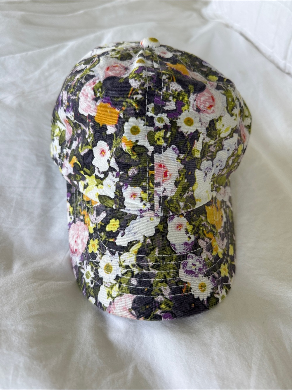 Madewell Floral Print Baseball Hat